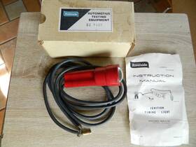 Ct-72 Riverside Ct-74 Vintage Bakelite Wards Ignition Car Timing Light In Box