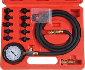 Shankly 691165105336 Mechanical Oil Pressure Gauge Kit Compression Tester - Professional Eng