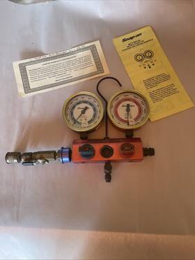 Act-r5134 Snap On Charging And Testing A/c Manifold Gauge Set Actr5134