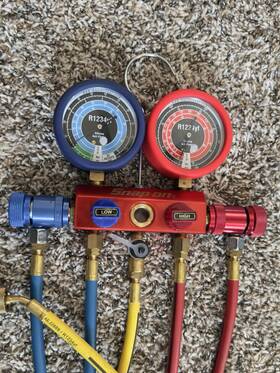 Actr1234yf Snap-on Ac Manifold Gauge Set
