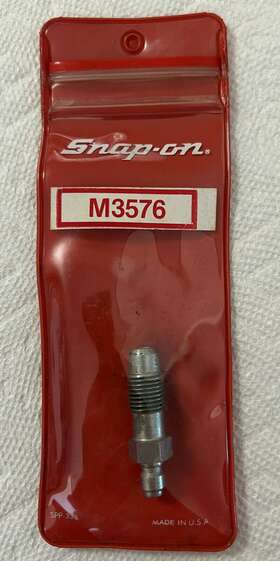 M3576 Snap-on Tools Diesel Compression Adapter For Bmw Peugeot Vw Gm Mb