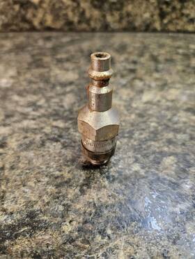Mt-26-68 Snap-on Vintage Compression Tester Adapter End Pb31