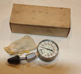 Mt27 Snap-on Tools Kilopascal Compression Tester Gauge 250 P.s.i
