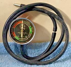 30961-1 Sonco 1966 Fuel Pump Pressure Vacuum Engine Diagnostic Gauge 30961-1 Sonco 1966 Fuel Pump Pressure Vacuum Engine Diagnostic Gauge