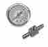 Sum-csum8001 Summit Racing Fuel Pressure Gauge With Inline Adapter Combo