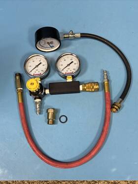 Sum-900010 Summit Racing Dual Gauge Leakdown Tester And Compression