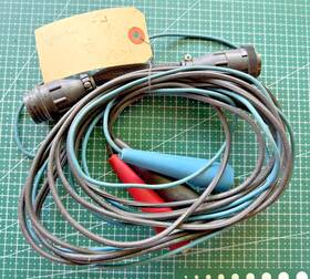 6005-161 Sun Electric Vintage 1215 1115 1015 Nos Universal Cable Assembly 10ft