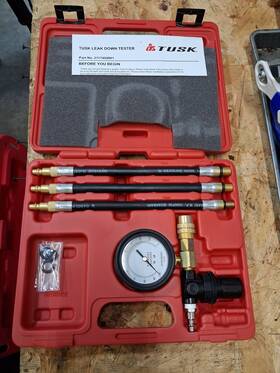 L35-802 Tusk Powersports Engine Leak Down Tester For Dirtbike Atv Utv