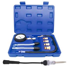 Tuxihapp-thp-148 Tuxihapp 9pcs Engine Compression Tester Kit For Cars And Motorcycles 0300 Psi