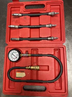 Us General 792363927208 U.s. Engine Motor Compression Tester With Quick Disconnect