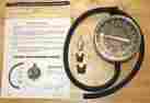 V-15 Fox Valley Fuel-o-vac Compund Meter Fuel Pump Tester Vacuum-pressure Gauge