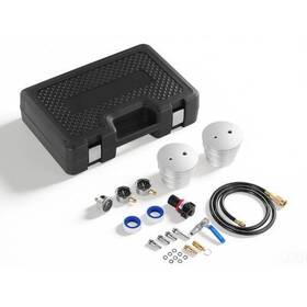 Xc0151 Vevor 3 Inch /3.5 /4 Pipe 0-150 Valve And 0-60 Psi Adapter Gauge 4 Pairs Of Air Fittings