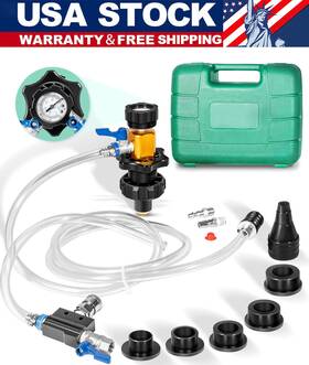 Vtqp01895 Vt-parts 24444 Coolant System Refiller Kit Remove Trapped Air / Test Radiator And Heating