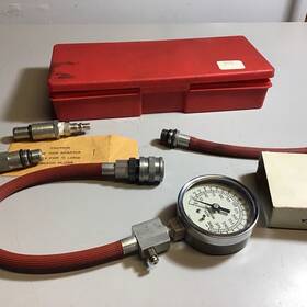 Tu-168 Vulcan Tool Usa Made Compression Tester Set Kit With Original Case And Manual