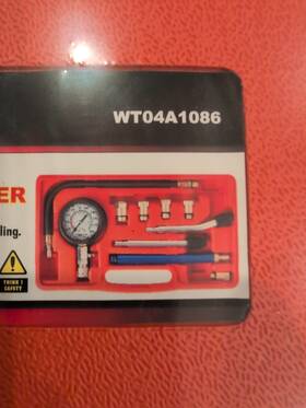 Tl05079 Winmax 8pcs Professional Tester Test Kit Cylinder Compression Gas Engine Set Car &truck