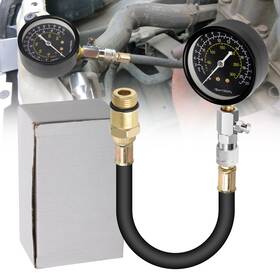 Wowpartspro 600609603109 Compression Tester Gauge Kit 0-300psi Triple Scale Tool For Engine Cylinder Test