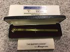 Ya206 Vintage Brass Polished Lacquered Tire Gauge Complete Mint