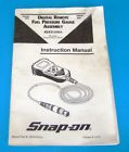 Zeefi300a Snap-on Instruction Manual For