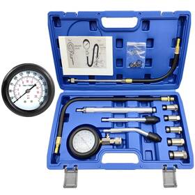 Zktool 766382663447 11pc Compression Tester Automotive Engine Adapter K
