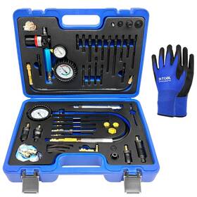 Zk803 Zktool 46pcs Compression And Leakage Test Kit Standard 725 Psi 46 Pcs