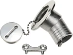 Boat Deck 1.5" Water & Fuel Filler, Angled Neck, 316 Stainless Steel. Fixed Price $37.20.
