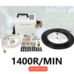 180W 860PSI High Pressure Mist Cooling System Pump With 20PCS Nozzle Fog Cooler. Fixed Price $550.05.