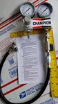 E2 Aircraft Compression Tester .040 Orifice 18 14 12 Lycoming Continental Rotax. Fixed Price $99.00.