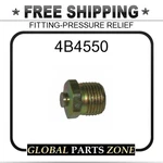 4B4550 Fitting-pressure Relief 6U1989 For Caterpillar (cat). Fixed Price $14.99.