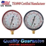 Set Of Two Air Conditioner Recharge Low High Pressure Gauge Uswc Carbole. Fixed Price $16.99.