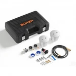 Turbo Boost Leak Tester Kit, Compatible With 3"/3.5"/4" Pipe, 0-150 Psi Valve Ga. Fixed Price $114.69.