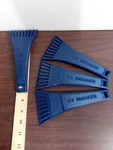 Blue Windshield Scrapers Set Of 4 Free Shipping. Fixed Price $13.78.
