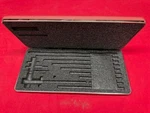Starrett 124BZZ Case Only For Solid-rod Inside Micrometer Set 2-12" Range. Fixed Price $44.00.