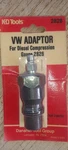 Vw Adapter For Diesel Compression Gauge Kd Tools 2828 2826 New $15. Fixed Price $15.00.