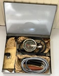 Vintage Allstate Engine Diag Kit Vac Pump, Compressor, Fuel Tester, Timing Light. Fixed Price $67.50.