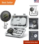 Precision 300 Psi Compression Tester Kit Complete 8-PIECE Set In Portable Case. Fixed Price $41.59.