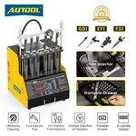 Gdi Efi Fsi Fuel Injector Tester Cleaner Machine Ultrasonic Cleaning 6 Cylinder. Fixed Price $234.97.