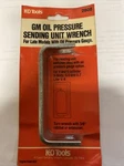 Kd Tool/napa Gm Oil Pressure Sending Unit Wrench #2808. Fixed Price $11.69.