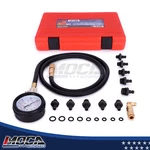 Engine Oil Pressure Kit Tester Low Warning Devices Gauge 0-140 Psi W/ Case. Fixed Price $38.70.