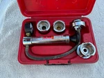 Snap On Tools SVTS262A Cooling System Pressure Tester Kit Untested. Fixed Price $110.00.