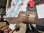 2001 Polaris Magnum 325 Right Fairing Panel Cover Trim Cowl. Fixed Price $52.00.