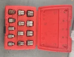 Matco Tools MBX13 Piece Bolt Out Extractor Set 3/8" Drive 1/4"-3/4" 8MM-19MM. Fixed Price $100.00.
