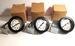 3 Pc Lot 100 Psi 700 Kpa Pressure Gauge Gages. Fixed Price $20.00.