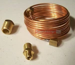 Copper Oil Line Kit Mechanical Gauge Ford Chevy Dodge Plymouth Rat Rod Car. Fixed Price $10.00.