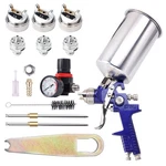 BANG4BUCK Professional Hvlp Gravity Feed Air Spray Gun, 1.4MM 1.7MM 2.5MM Noz.... Fixed Price $59.14.