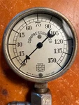 Antique U.s. Gauge Ny Compressometer Engine Cylinder Compression Tester. Fixed Price $49.95.