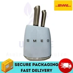 Smeg Knife Block Set 7 Pcs New Stainless Steel Multicolor - Free Dhl Shipping. Fixed Price $188.90.