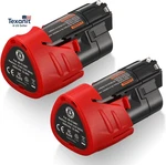 Pack 12V 3000MAH M12 Replacement Battery For Milwaukee Lithium-ion Com. Fixed Price $39.57.