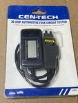 Cen-tech 30 Amp Automotive Fuse Circuit Tester New 67724 (needs Battery). Fixed Price $14.99.