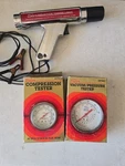 Vintage Sun Compression Tester Vacuum And Timing Light Made Usa. Fixed Price $150.00.