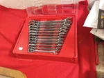 Blue Point BOERM712 Pc 12PT Metric 15 Offset Ratcheting Combo 8-19MM. Fixed Price $180.00.